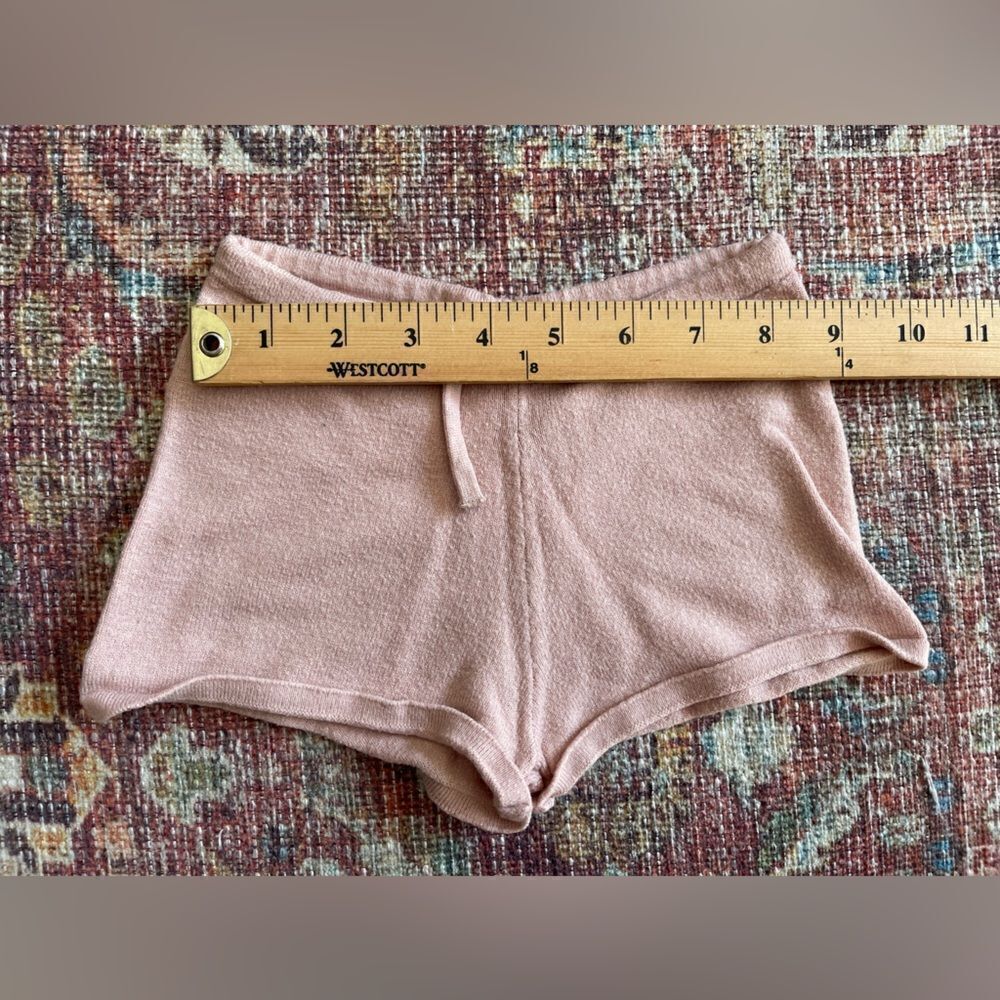 Zara baby Pink Knit Shorts 12-18 months - Picture 3 of 5